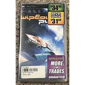 Wipeout Pure Sony Playstation PSP Registration! Complete CIB Black Label Manual!